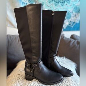 Holler wide-leg riding boot by Corkys